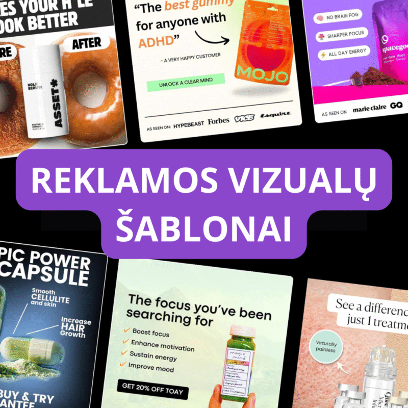 Reklamos šablonai